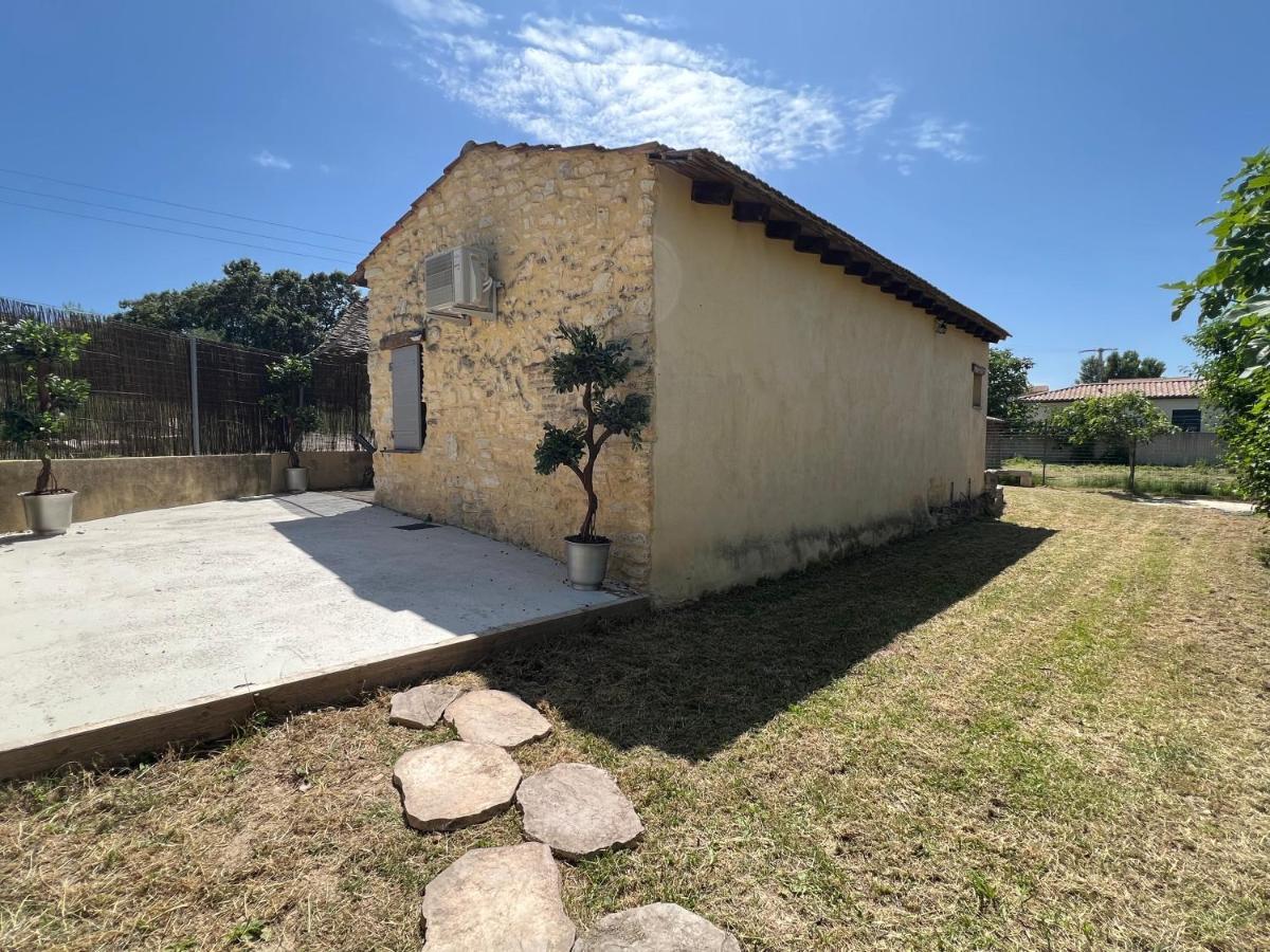 Cabanon Provencal Villa Rochefort-du-Gard Dış mekan fotoğraf